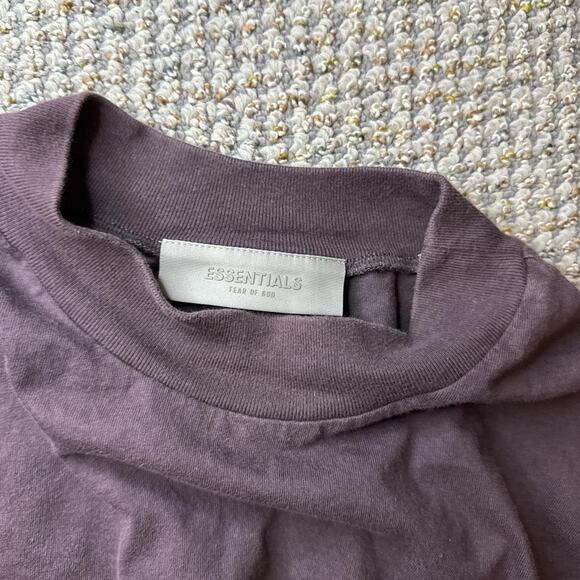 Essentials Fear of God Plum T Shirt - Picture 6 of 6
